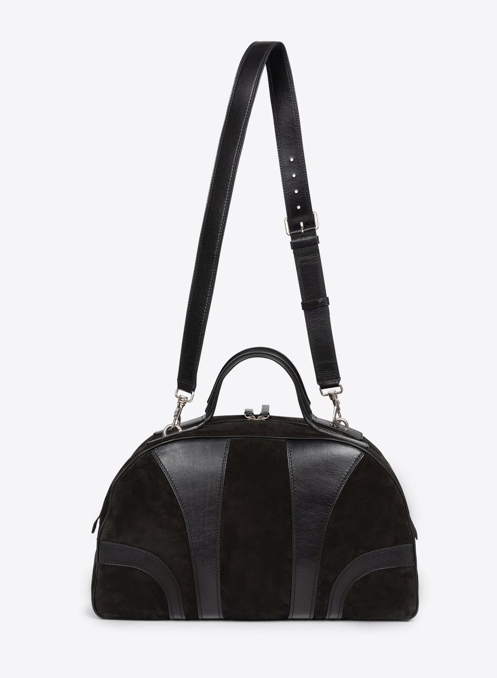 Suede Duffle Bag