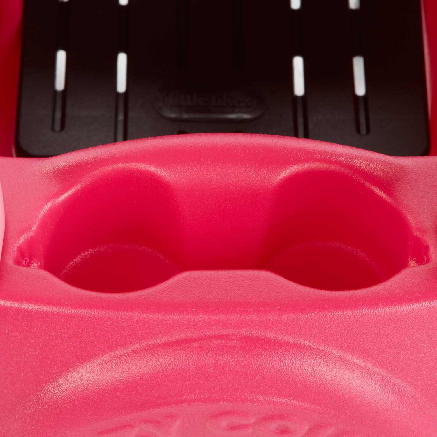Princess Cozy Coupe® - Pink Ride-On Car with Parent Push Handle with Parent-Guided and Foot-Powered Play