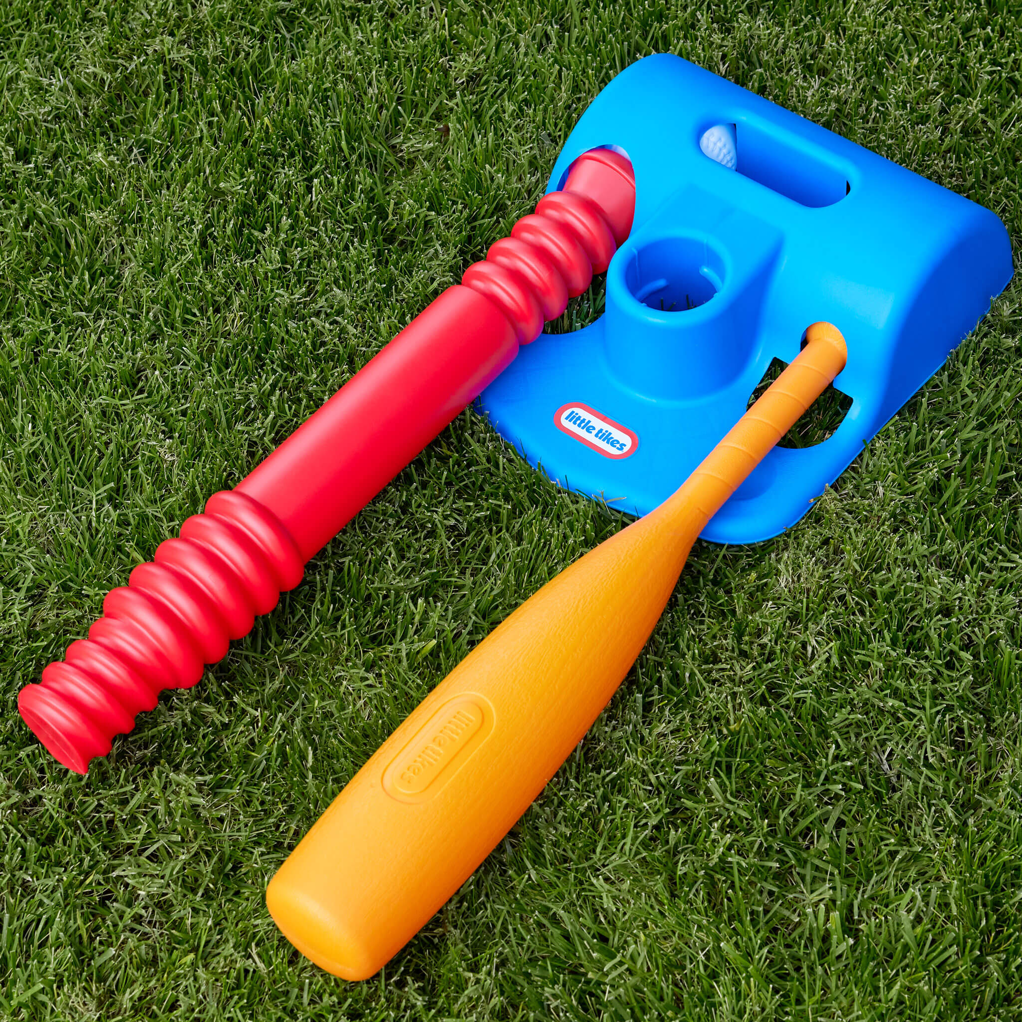 TotSports™ T-Ball Set - Beginner Batting Set with Adjustable Tee with Confidence-Building Active Play
