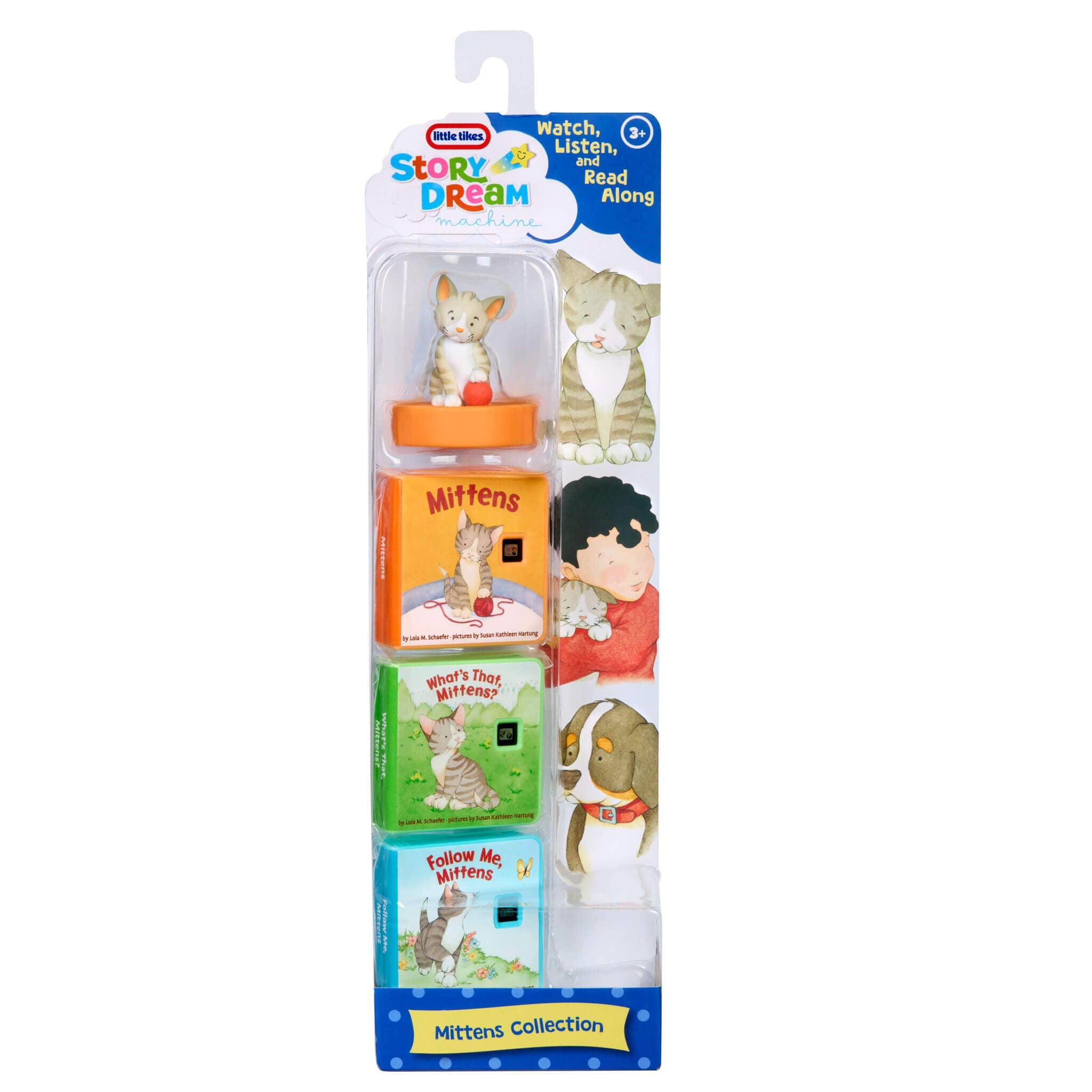 Story Dream Machine™ Harper Collins Mittens Collection - Three-Story Mittens Projector Collection with Colorful Lights, Sounds and Projection