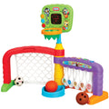 Learn & Play™ 3-in-1 Sports Zone™ - Basketball, Soccer and Bowling Activity Center with Multiple Sports in One Playset